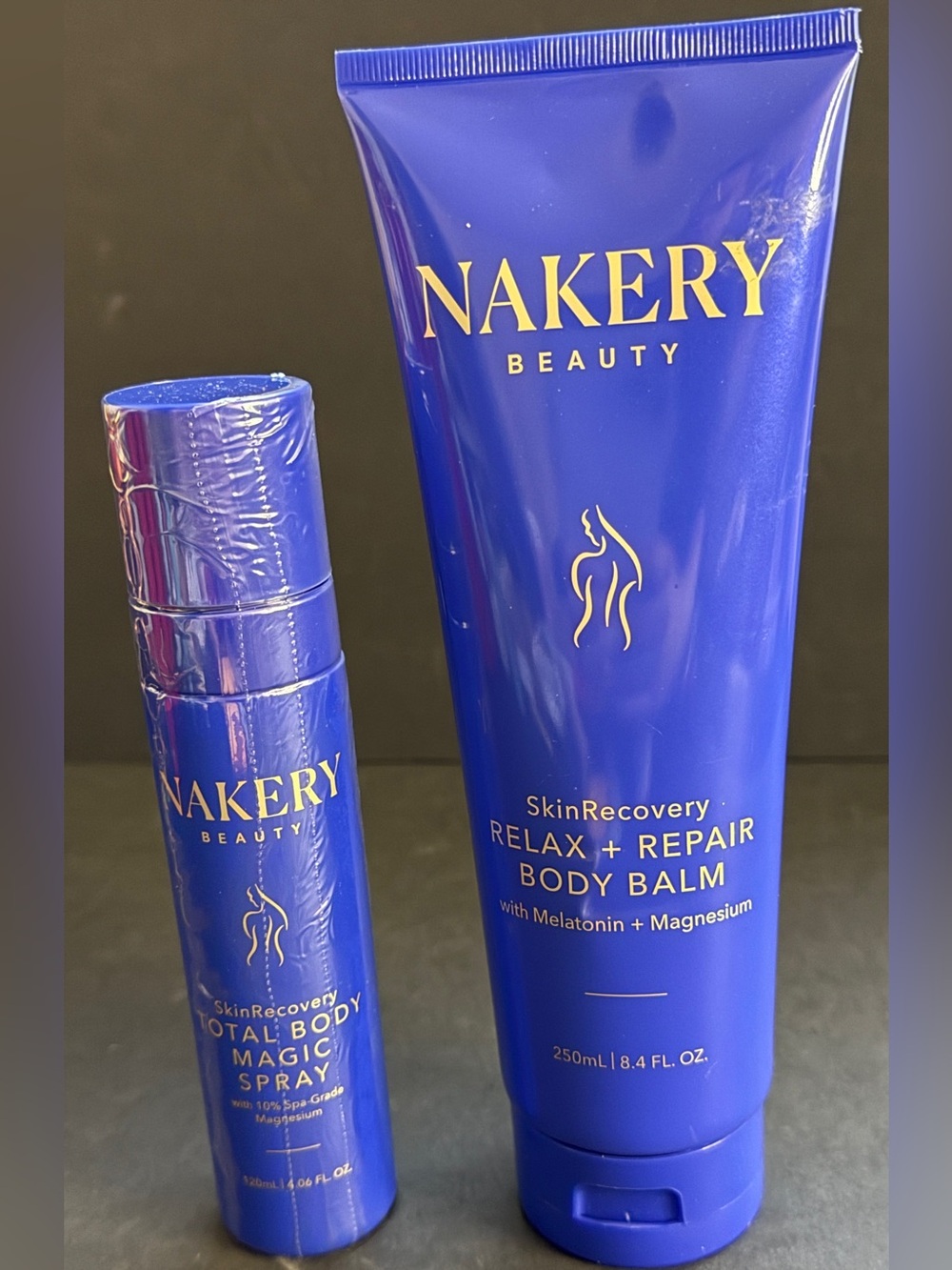 Nakery Beauty Magnesium Sleep Duo - Relax + Repair Balm & Total Body Magic Spray - Picture 1 of 2